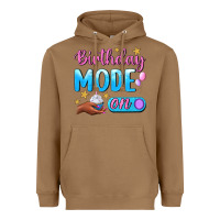 Toasted Coconut Birthday Mode On Heavyweight Hoodie - BundleAndBundleShop