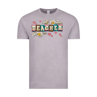 Vintage Zinc daisy teacher Vintage Tee - AdoDesignShop