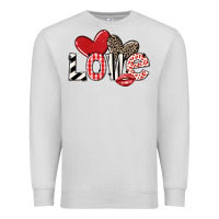 Dove Grey love Premium Sweatshirt - LillyAllenDesigns