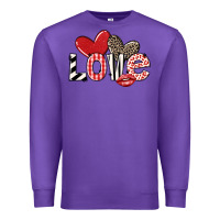 Purple love Premium Sweatshirt - LillyAllenDesigns