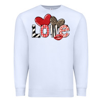 White love Premium Sweatshirt - LillyAllenDesigns