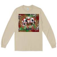 Mushroom ho ho ho heifer Christmas heifers Long Sleeve Tee - Jasminsmagicworld