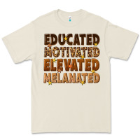 Bone melanin educated motivated elevated melanated Premium Tee - texasbilliewilder