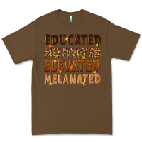 Cacao melanin educated motivated elevated melanated Premium Tee - texasbilliewilder