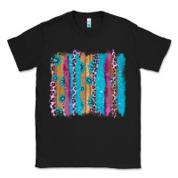 Black gemstone and pink leopard brushstrok Classic Tee - AdoDesignShop