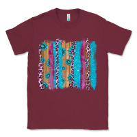 Gemstone And Pink Leopard Brushstrok Classic Tee | Teevron