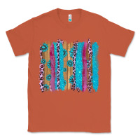 Copper gemstone and pink leopard brushstrok Classic Tee - AdoDesignShop