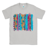 Moon Dust gemstone and pink leopard brushstrok Classic Tee - AdoDesignShop