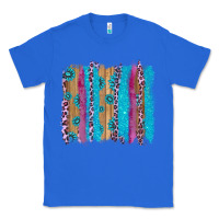 True Royal gemstone and pink leopard brushstrok Classic Tee - AdoDesignShop