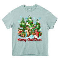 Arona merry christmas rabbits Heavy Core Tee - Zillion Design Studio