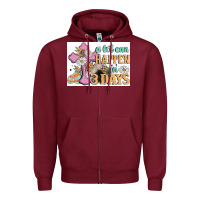 Burgundy a lot can happen in 3 days Zipper Hoodie - MaliasSmallBusiness