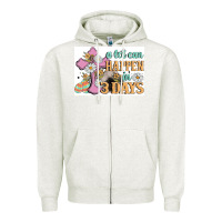 Oatmeal Heather a lot can happen in 3 days Zipper Hoodie - MaliasSmallBusiness