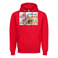 Red a lot can happen in 3 days Zipper Hoodie - MaliasSmallBusiness