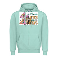 Seafoam a lot can happen in 3 days Zipper Hoodie - MaliasSmallBusiness