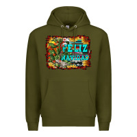 Army Green feliz navidad Premium Hoodie - RanaPortraitStore