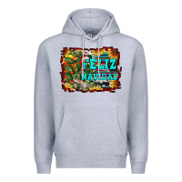 Heather Grey feliz navidad Premium Hoodie - RanaPortraitStore