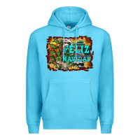 Ocean Blue feliz navidad Premium Hoodie - RanaPortraitStore