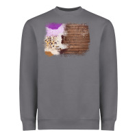 Storm Wood Cowhide Pattern Heavyweight Sweatshirt - Bettercallsaul