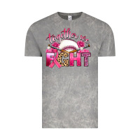 Cloud Rock breast cancer together we fight with baseball Vintage Tee - Artiststas
