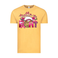 Vintage Mustard breast cancer together we fight with baseball Vintage Tee - Artiststas