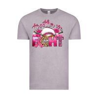 Vintage Zinc breast cancer together we fight with baseball Vintage Tee - Artiststas