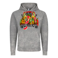 Cloud Rock watermelon and truck Vintage Hoodie - HRA Design Shop