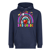 Navy 3 rd grade Heavyweight Hoodie - BundleAndBundleShop