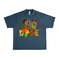 Midnight Navy dope juneteenth Urban Heavy Tee - AdoDesignShop