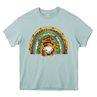 Arona western bee gnomes sunflowers beehive honeycomb leopard turquoise sera Heavy Core Tee - Artiststas