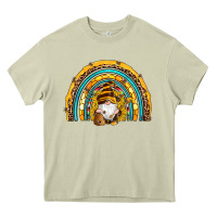 Mossy western bee gnomes sunflowers beehive honeycomb leopard turquoise sera Heavy Core Tee - Artiststas