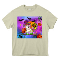 Mossy halloween unicorn Heavy Core Tee - Zillion Design Studio