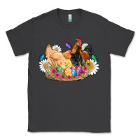 Smoke easter coop animals farm chicken chiks rooster flowers butterfly Classic Tee - Artiststas