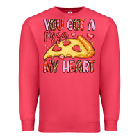Cardinal you got a pizza my heart Premium Sweatshirt - LillyAllenDesigns