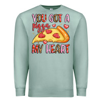 Seafoam you got a pizza my heart Premium Sweatshirt - LillyAllenDesigns