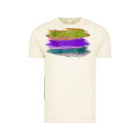 Vintage Arctic Green Purple Cyan Colored Triple Brush Strokes Vintage Tee - Bettercallsaul