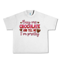Lunar Rock buy me chocolate and tell me i'm pretty Urban Heavy Tee - JahusDesignShop