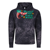 Cloud Black mermaid kisses starfish wishes Vintage Hoodie - JahusDesignShop