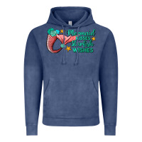 Vintage Denim mermaid kisses starfish wishes Vintage Hoodie - JahusDesignShop