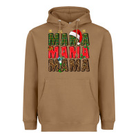 Toasted Coconut Christmas Mama Heavyweight Hoodie - BundleAndBundleShop
