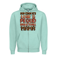 Somebodys Loud And Proud Basketball Mama Zipper Hoodie | Teevron