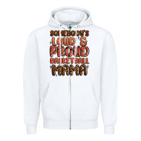 White somebodys loud and proud basketball mama Zipper Hoodie - MaliasSmallBusiness