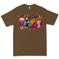 Cacao day of the dead coffee cups Premium Tee - Zillion Design Studio
