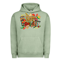 Pigment Oil Green cinco de mayo bus driver Urban Hoodie - CowGirlArtShop