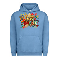 Pigment Pebble Blue cinco de mayo bus driver Urban Hoodie - CowGirlArtShop