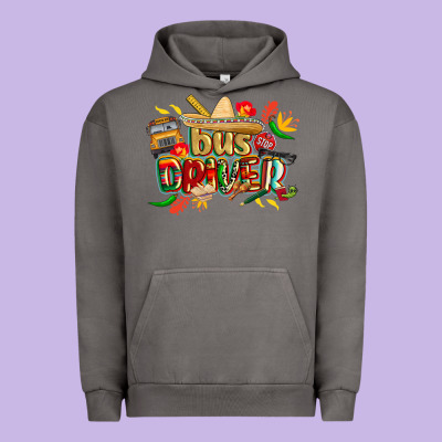 Cinco De Mayo Bus Driver Urban Hoodie Designed By Cowgirlartshop