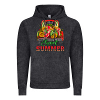 Vintage Black sweet summer watermelon and truck Vintage Hoodie - HRA Design Shop