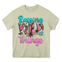 Mossy raising wild things Heavy Core Tee - texasbilliewilder