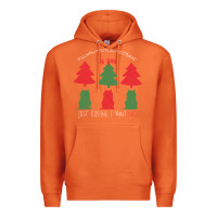 Carrot All Want For Christmas is You Just Kidding I Want Cats Premium Hoodie - Bettercallsaul