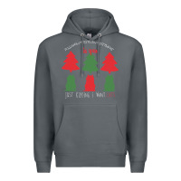 Rock All Want For Christmas is You Just Kidding I Want Cats Premium Hoodie - Bettercallsaul
