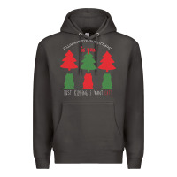 Smoke All Want For Christmas is You Just Kidding I Want Cats Premium Hoodie - Bettercallsaul